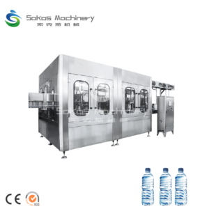 Automatic 330ml 3-in-1 PET Bottle Water Filling Machine