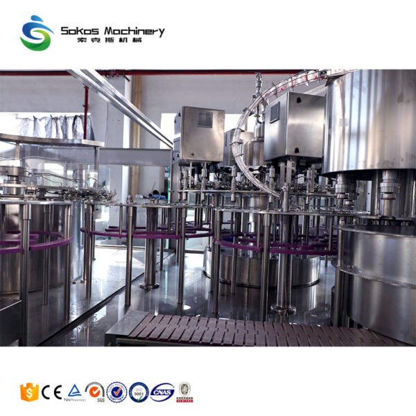 CGF18-18-6 12000BPH Fully Automatic Water Filling Machine - Image 2