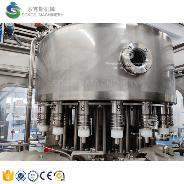 CGF18-18-6 Fully Automatic 300ml Plastic Bottle 8000/phb Small Bottle Water Filling Machine - Image 2
