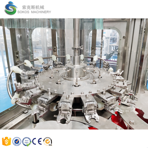 CGF18-18-6 Fully Automatic 300ml Plastic Bottle 8000/phb Small Bottle Water Filling Machine - Image 4