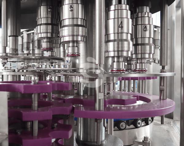 RCGF24-24-8 Fully Automatic 300-1000ml Plastic Bottle 8000-10000/BPH Juice Filling Machine - Image 2