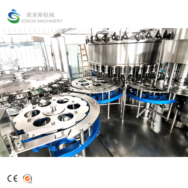 CGF50-50-15 Fully Automatic 22000-24000/BPH Plastic Bottle 300-1000ml Water Production Line Water Filling Machine - Image 2