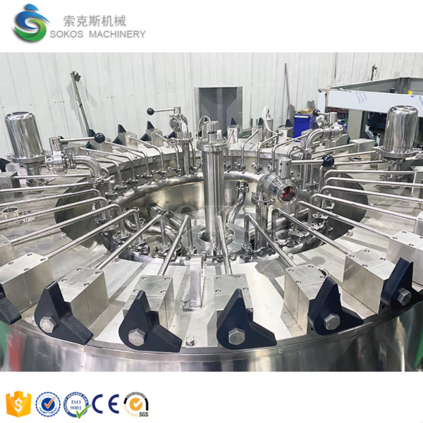 CGF50-50-15 Fully Automatic 22000-24000/BPH Plastic Bottle 300-1000ml Water Production Line Water Filling Machine - Image 3