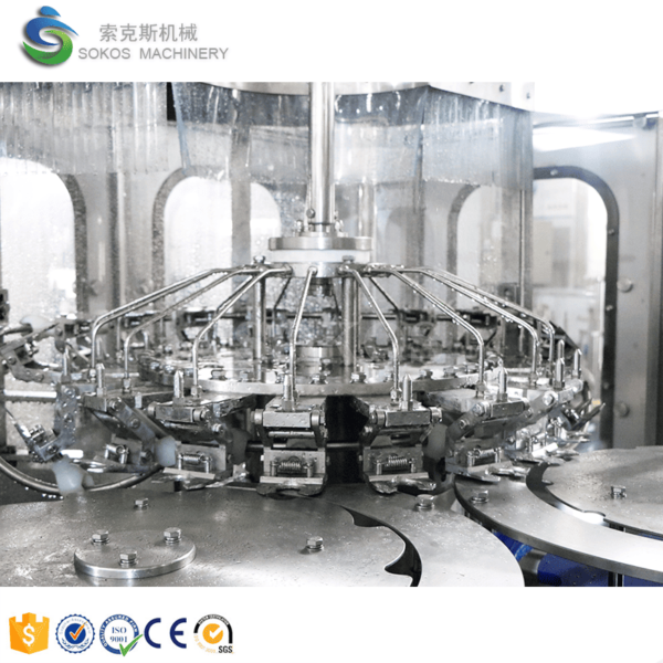 CGF14-12-5 Fully Automatic 300-1000ml Plastic Bottle 4000/phb Pure Water Filling Machine - Image 3