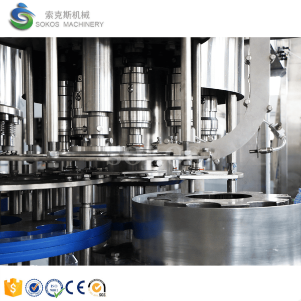 CGF14-12-5 Fully Automatic 300-1000ml Plastic Bottle 4000/phb Pure Water Filling Machine - Image 4