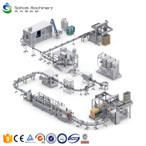 Hot Selling Fully Automatic 3 In 1 300-1000ml Output Customizable Small Bottled Drinking Mineral Water Filling Production Line