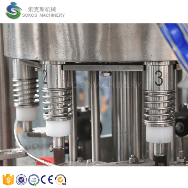 CGF14-12-5 Fully Automatic 300-1000ml Plastic Bottle 4000/phb Pure Water Filling Machine - Image 2