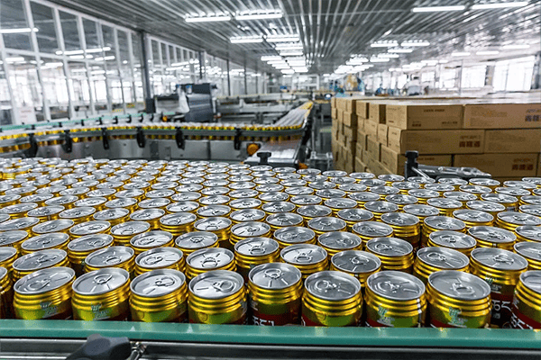 can juice filling line