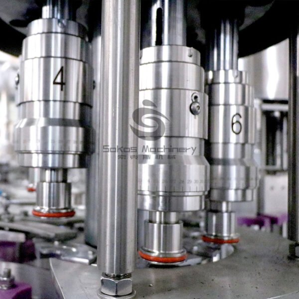 DCGF24-24-8 Carbonated Water Filling and Sealing Machine with Factory Price - Image 3