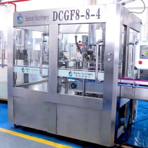 DCGF8-8-4 Carbonated Soda Water Plastic Bottle Filling machine1500-1800/phb
