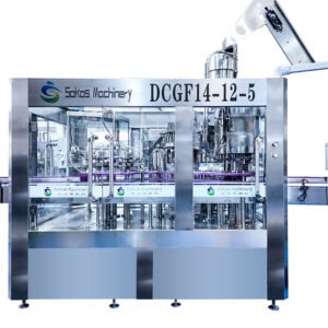 DCGF 14-12-5 Soda Water Carbonated Beverage Liquid Filling Bottling Machine