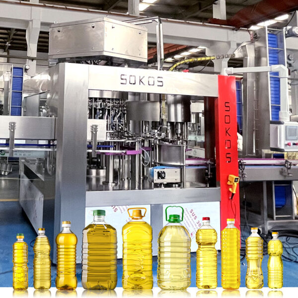 3000BPH GF12-4 Filling Machine Edible Oil For Bottling Lines - Image 4