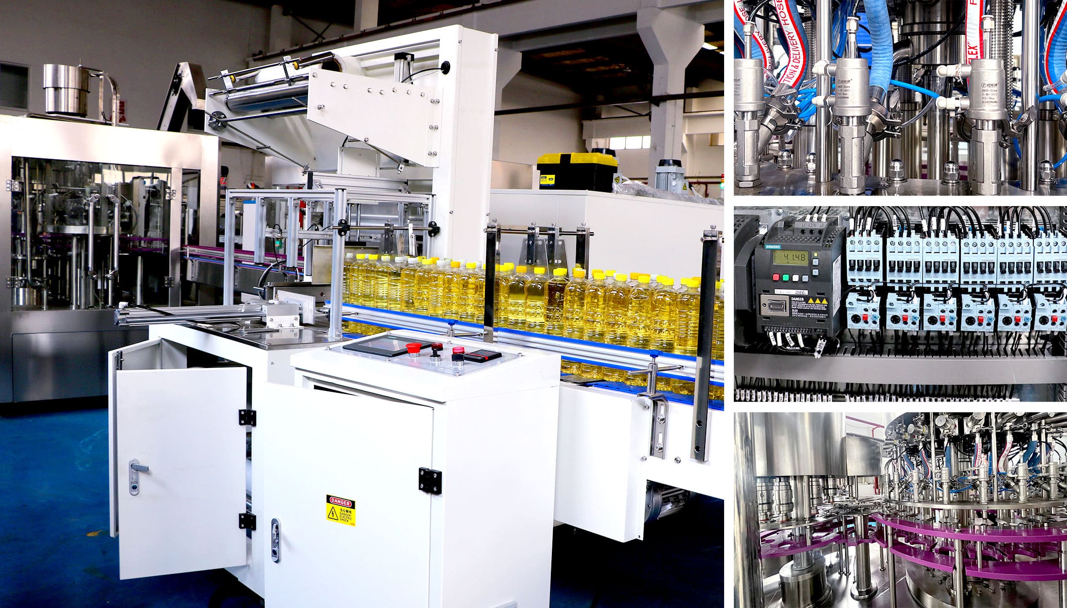 filling machine for oil