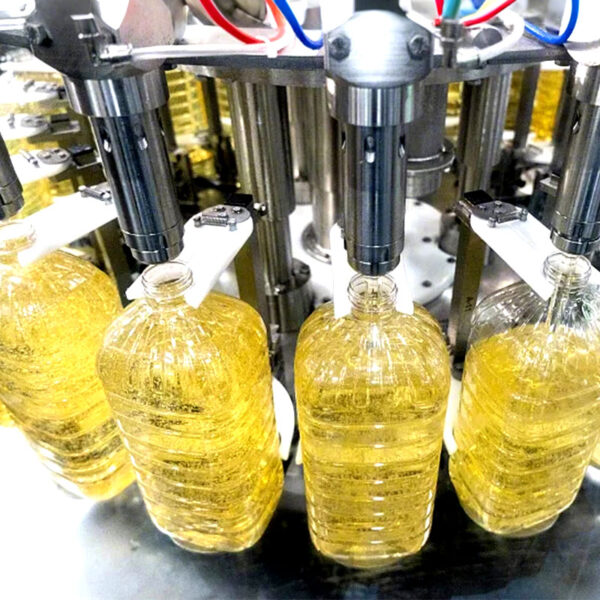 3000BPH GF12-4 Filling Machine Edible Oil For Bottling Lines