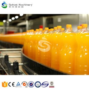 RCGF8-8-4 2500BPH 300-1000ml Hot Filling Bottle Juice Filling Machines