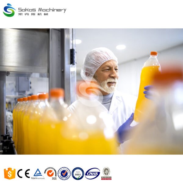 RCGF32-32-10 15000BPH 300-1000ML Juice Filling Production Line