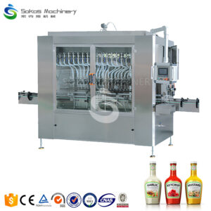 GF6-1 3000BPH Tomato Sauce Linear Filling Machine