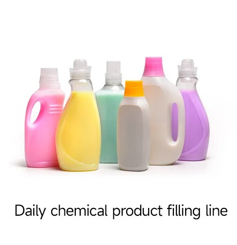 Daily chemical product filling line