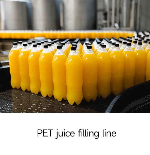 PET juice filing line