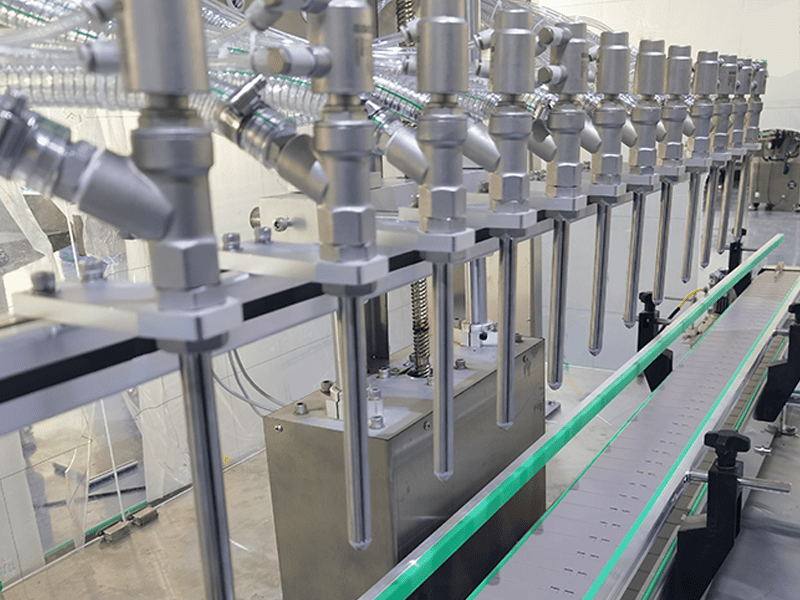 overflow filling machine